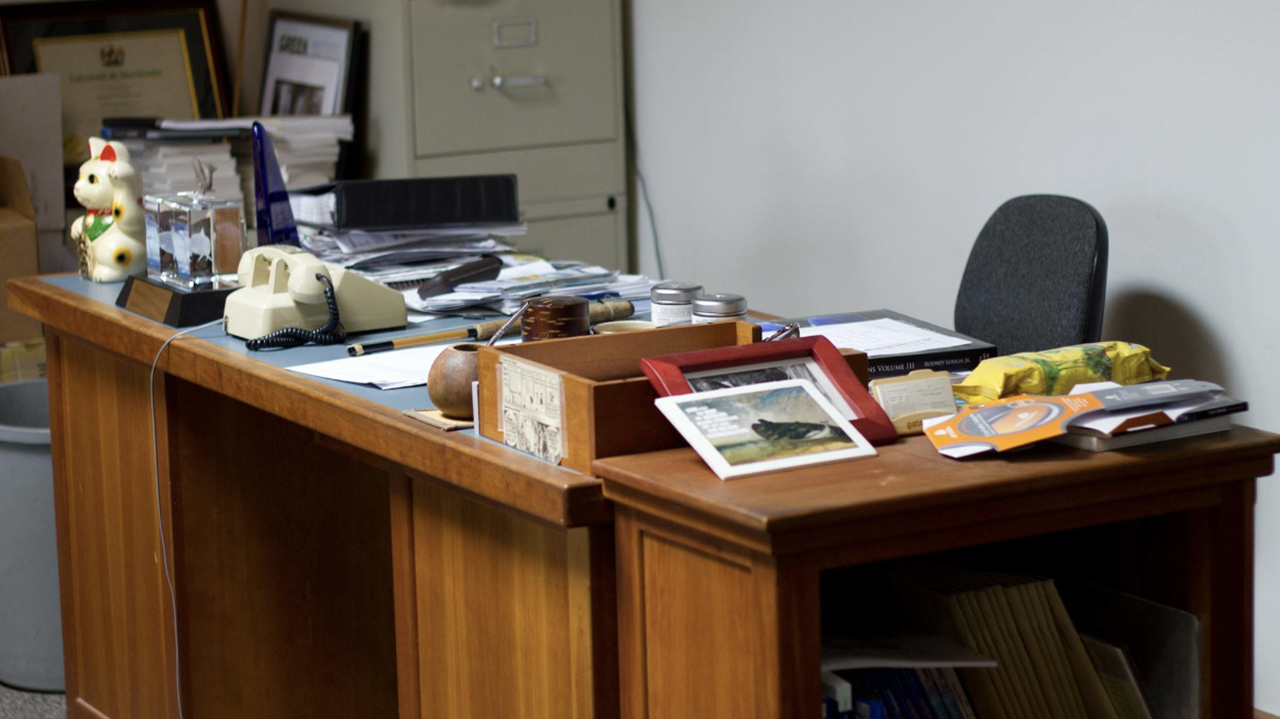 Yvon Chouinard's Desk